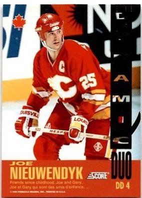 Joe Nieuwendyk #159 1994-95 Score Hockey