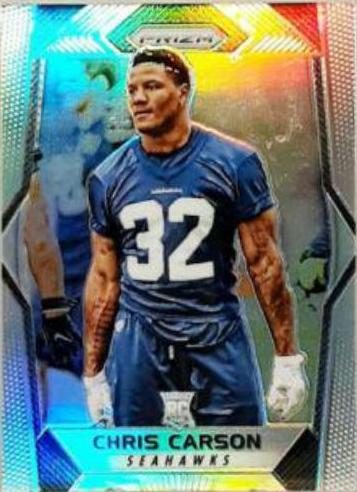 Chris Carson #212 Football Cards 2017 Panini Prizm
