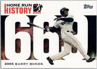 Barry Bonds #BB 669