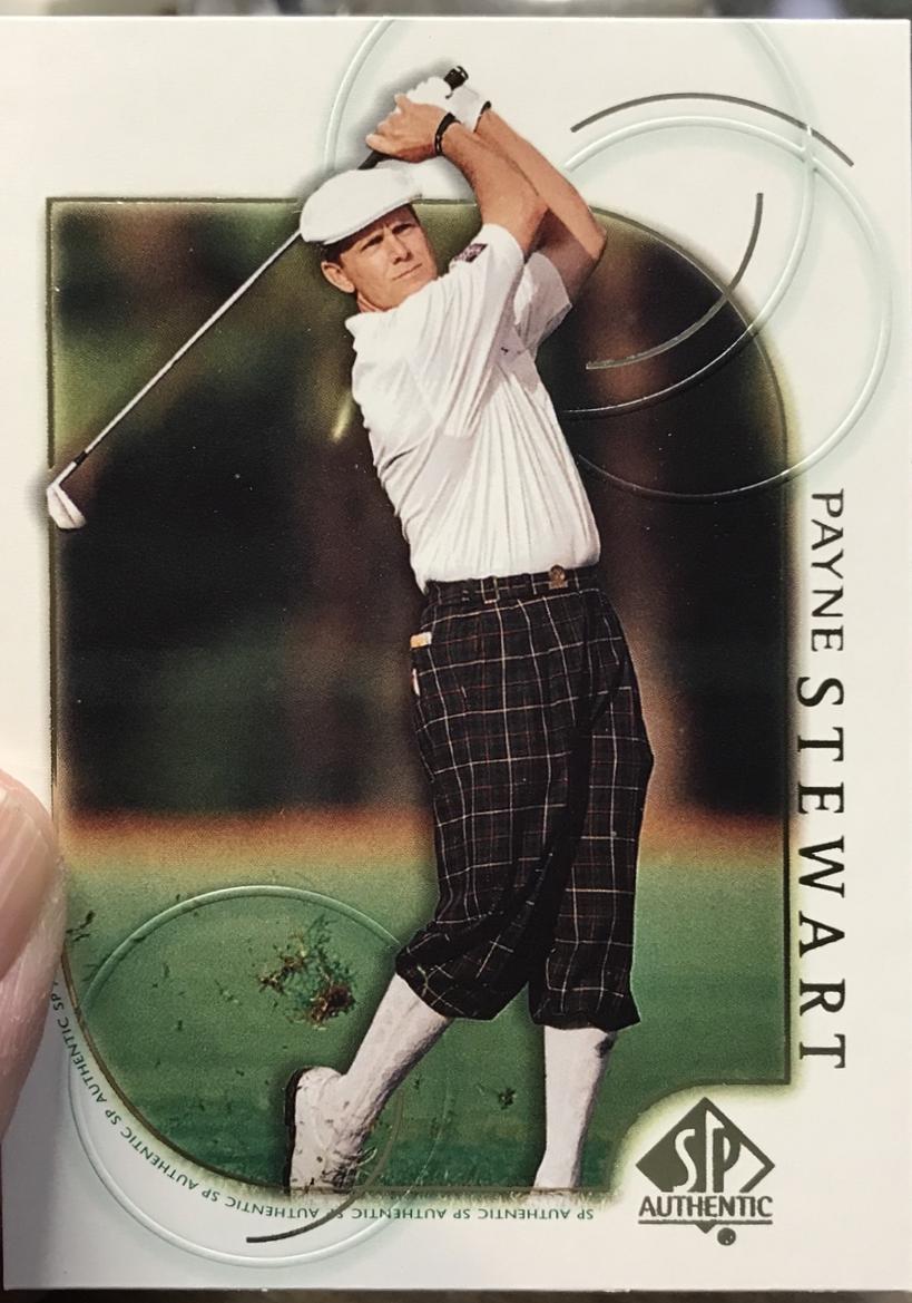 Payne Stewart #6 Golf Cards 2001 SP Authentic