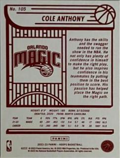 Cole Anthony