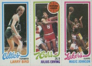 Larry Bird / Julius Erving / Magic Johnson #34 / 139 / 174