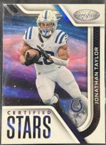 Jonathan Taylor #CS-13 Football Cards 2022 Panini Certified Stars