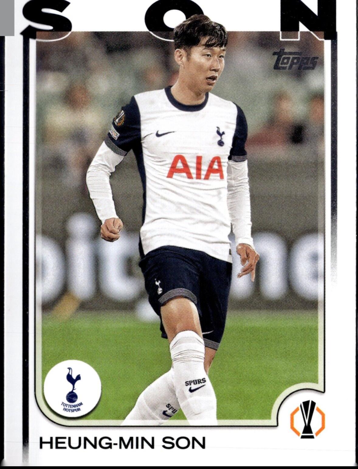 Heung-min Son #68 Soccer Cards 2024 Topps UEFA