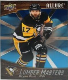 Bryan Rust #LM-16 Hockey Cards 2023 Upper Deck Allure Lumber Masters
