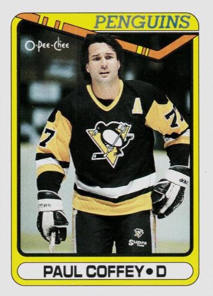 Paul Coffey #116 1990-91 O-Pee-Chee Hockey