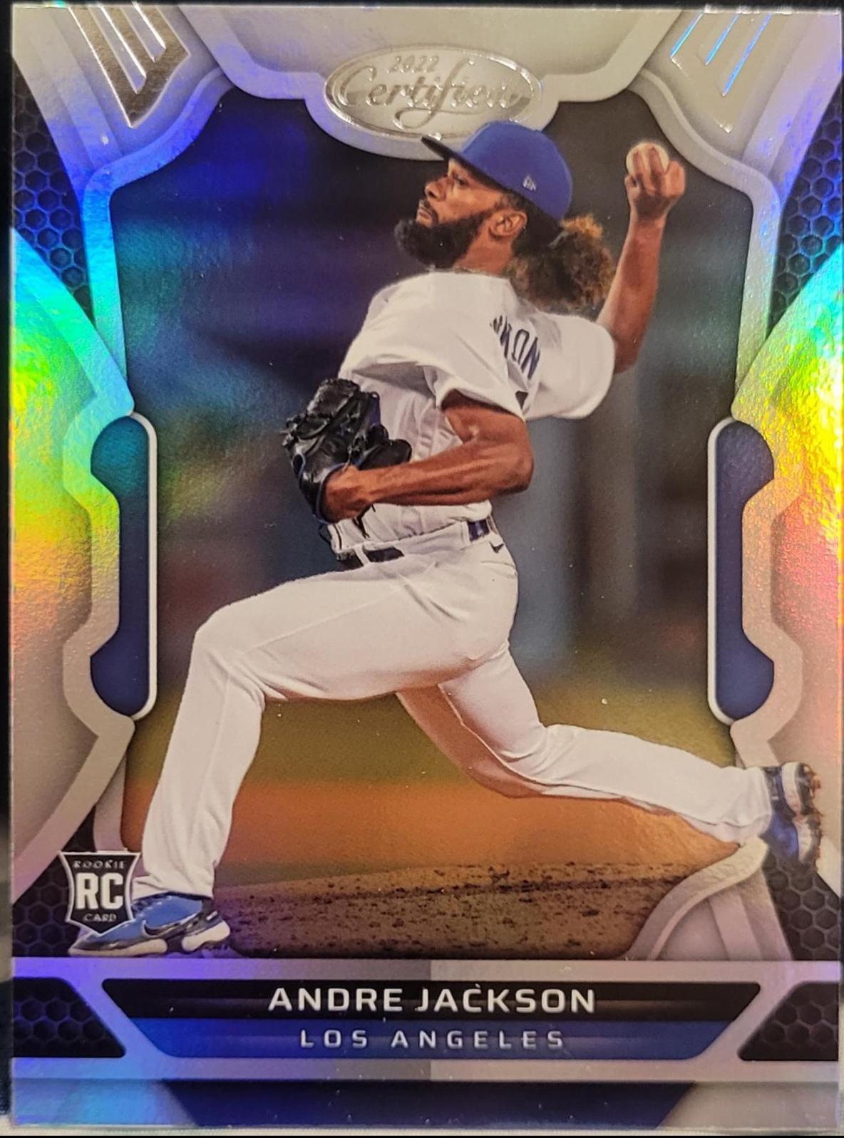 Andre Jackson #14 Baseball Cards 2022 Panini Chronicles Certified