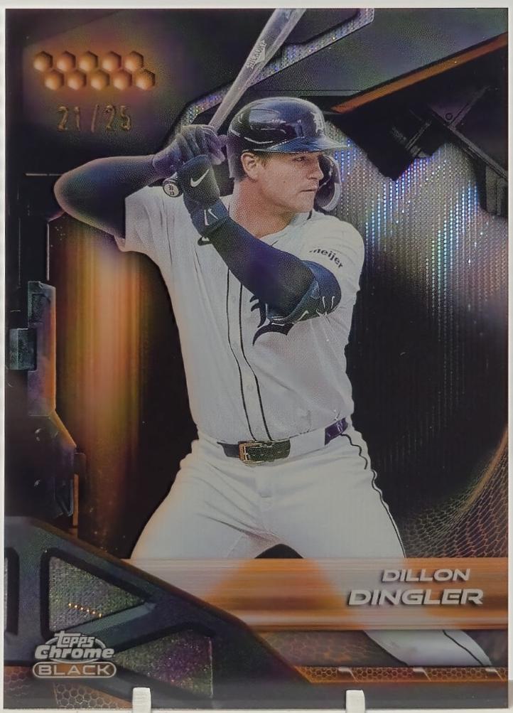Dillon Dingler [Orange Wave Refractor] #66