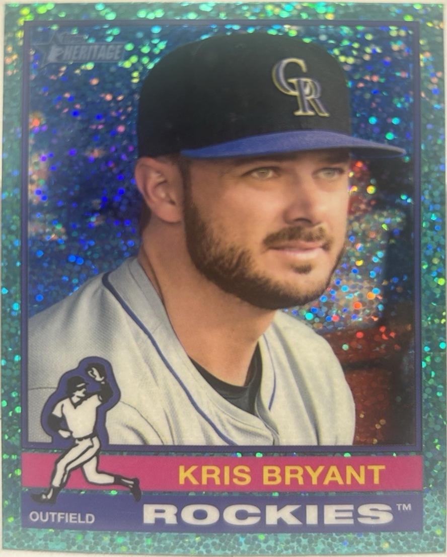 Kris Bryant [Aqua Sparkle] #20