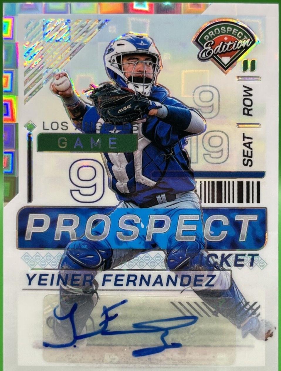 Yeiner Fernandez [Holo Ticket Signature] #151