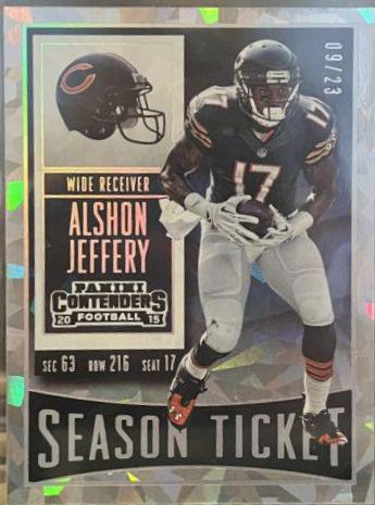 Alshon Jeffery [Cracked Ice Ticket] #62