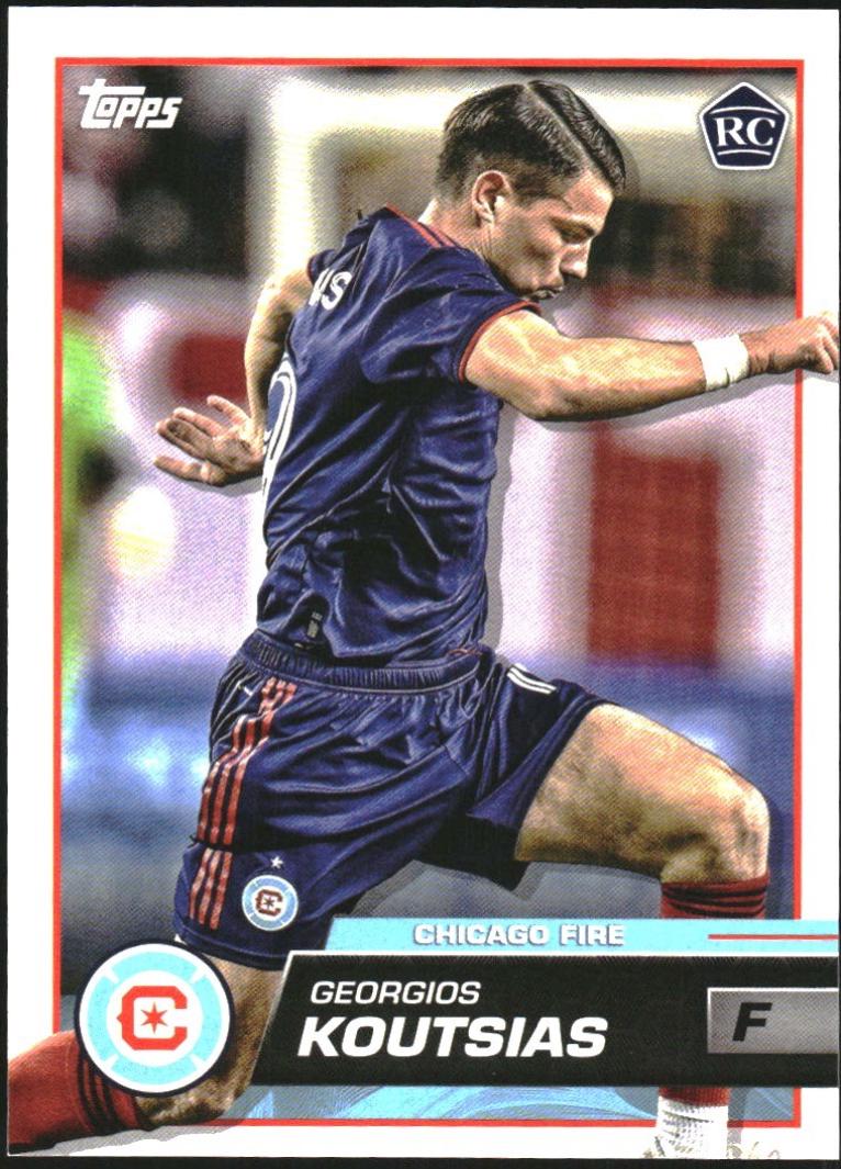 Georgios Koutsias #132 Soccer Cards 2023 Topps MLS