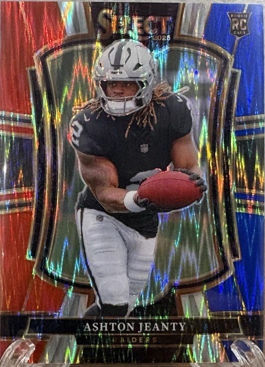 Ashton Jeanty [White Sparkle] #104