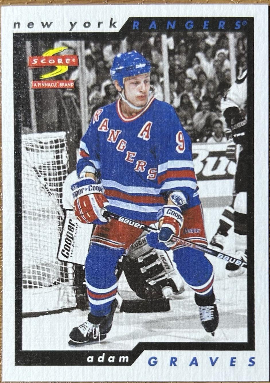 Adam Graves #81 Hockey Cards 1996 Pinnacle