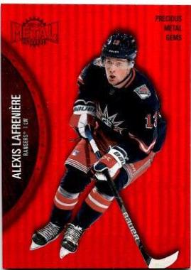 Alexis Lafreniere #139 Hockey Cards 2021 Skybox Metal Universe