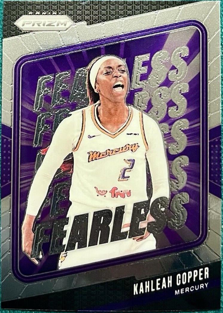 Kahleah Copper #5 Basketball Cards 2024 Panini Prizm WNBA Fearless