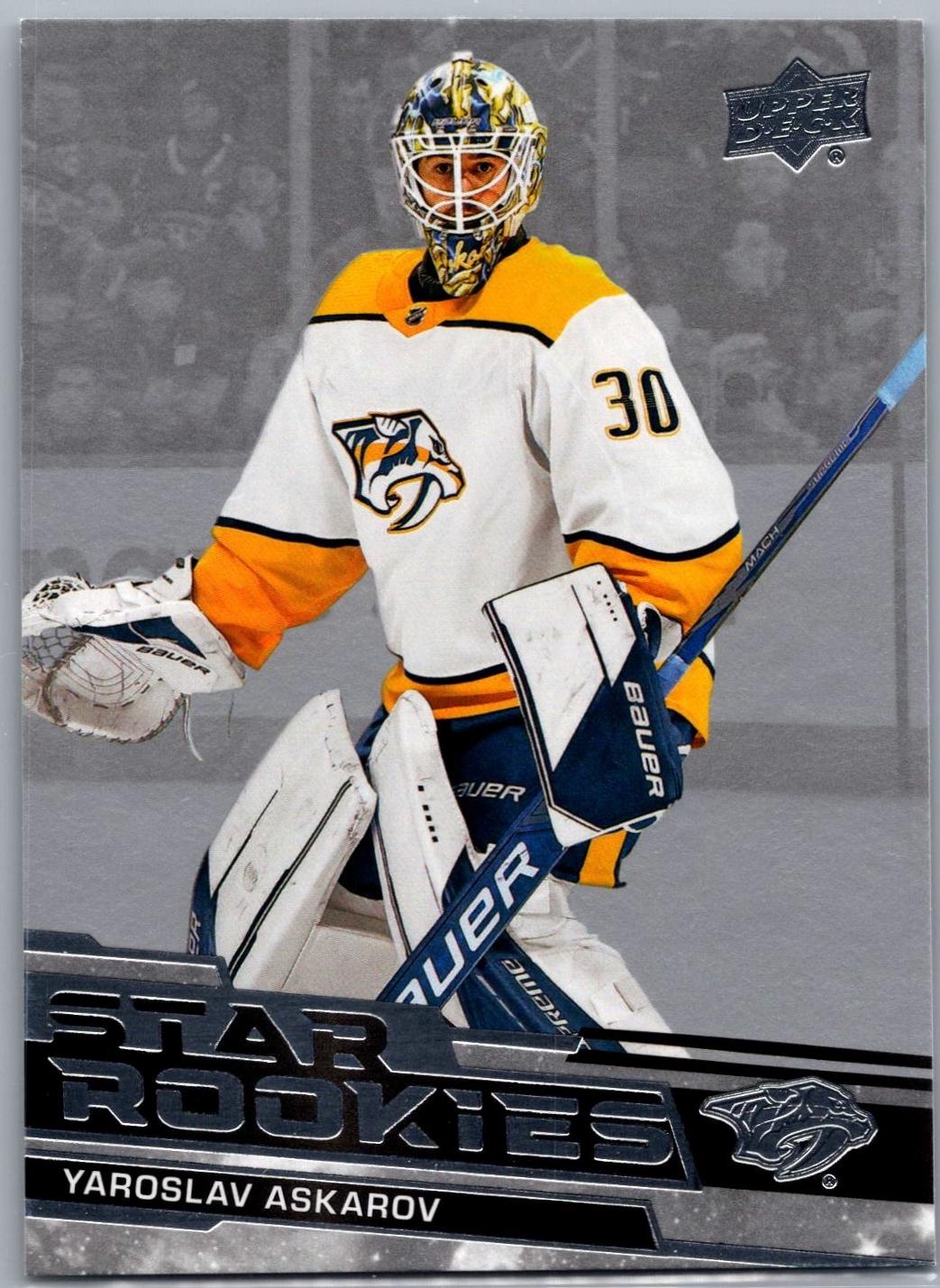 Yaroslav Askarov #10 2023 Upper Deck Star Rookies Hockey