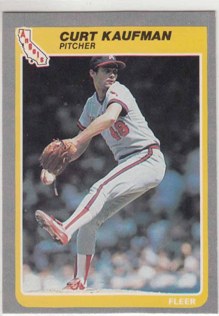 Curt Kaufman #305 Baseball Cards 1985 Fleer