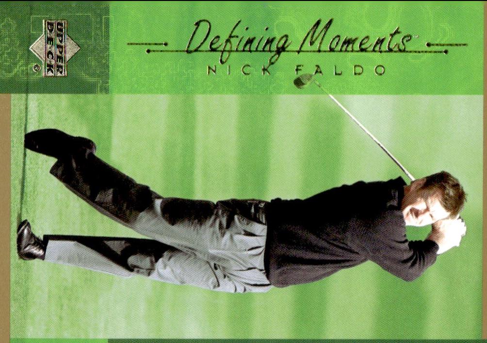Nick Faldo #128 2001 Upper Deck Golf