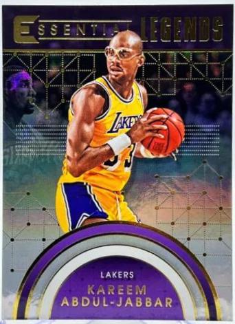Kareem Abdul-Jabbar #EL-29 Basketball Cards 2017 Panini Essentials Essential Legends