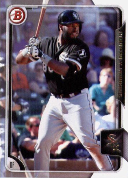 Courtney Hawkins #8 Baseball Cards 2015 Bowman Draft