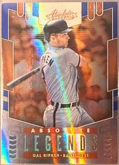Cal Ripken Jr #AL12 Baseball Cards 2020 Panini Absolute Legends Prices