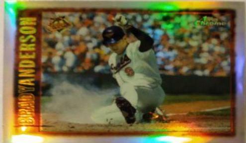 Brady Anderson #3 Baseball Cards 1997 Topps Chrome