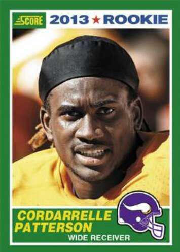 Cordarrelle Patterson #351 Football Cards 2013 Panini Score