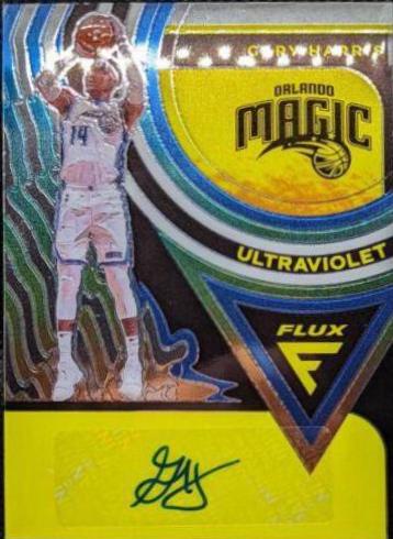 Gary Harris #UV-GHR Basketball Cards 2020 Panini Flux Ultraviolet Signatures