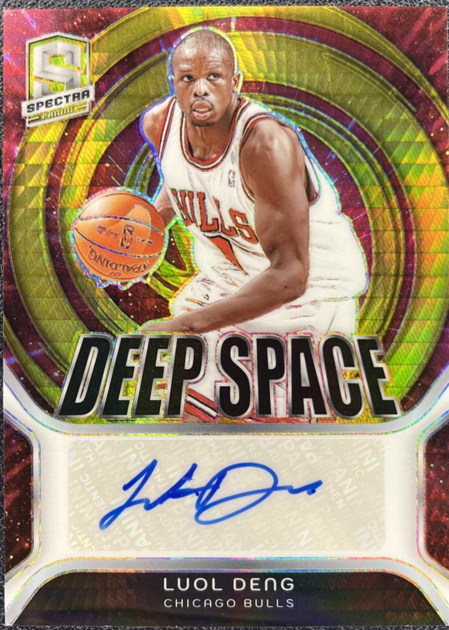 Luol Deng #DSS-LDG 2023 Panini Spectra Deep Space Signature Basketball