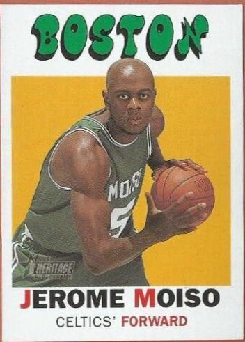 Jerome Moiso #35 Basketball Cards 2000 Topps Heritage