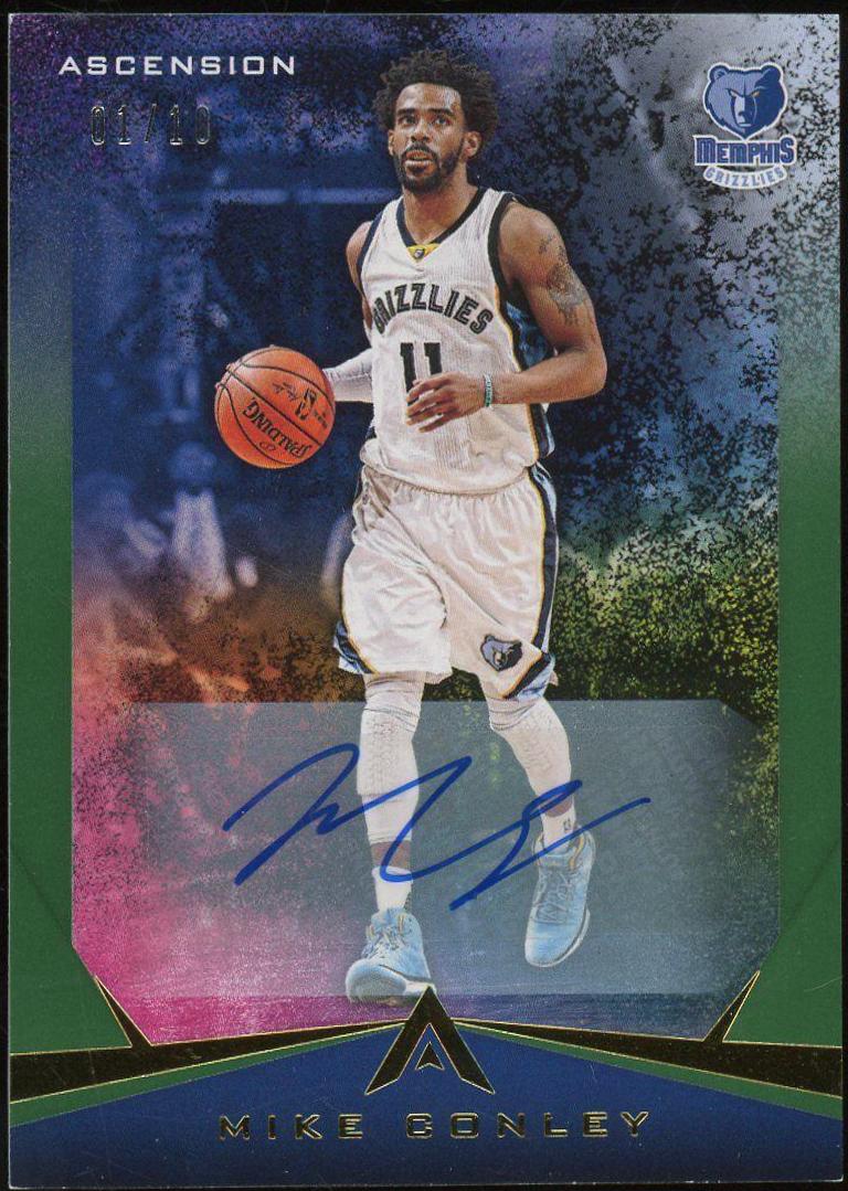 Mike Conley [Autograph Green] #77