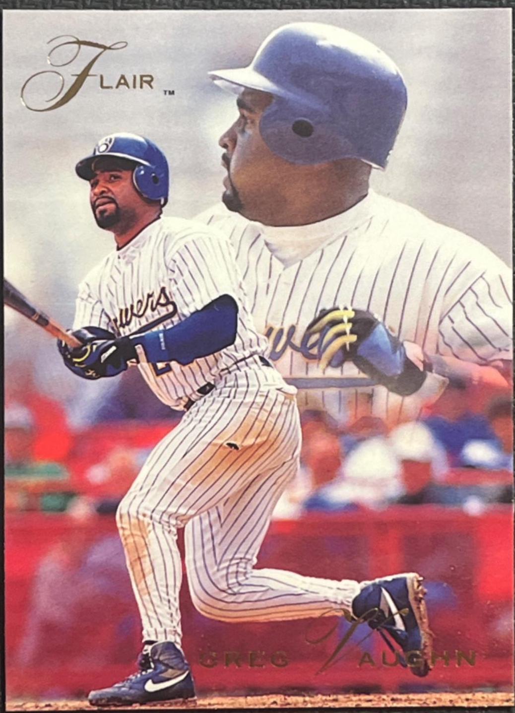 Greg Vaughn #231 1993 Flair Baseball