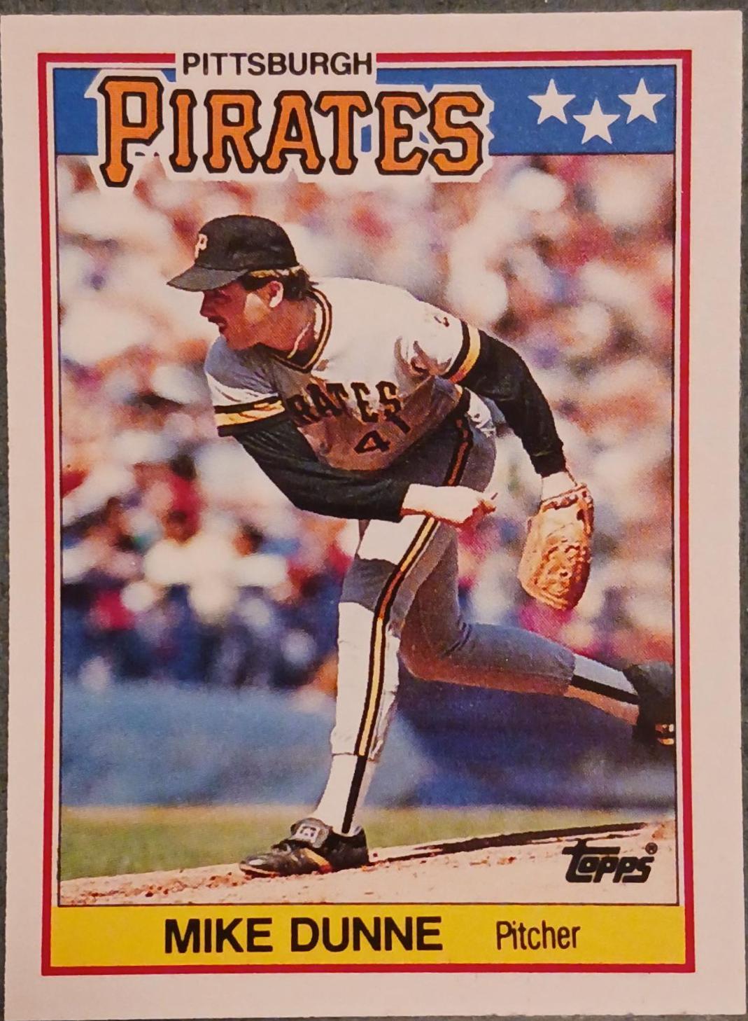 Mike Dunne #21 Baseball Cards 1988 Topps American