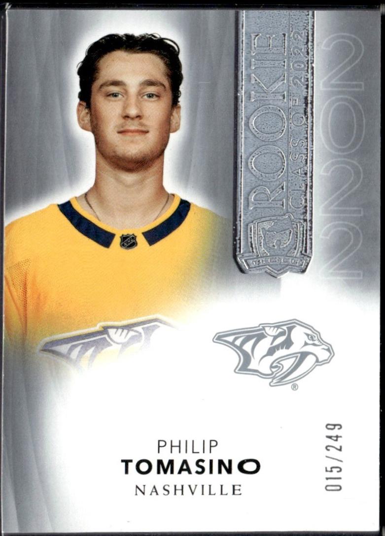 Philip Tomasino #2022-PT Hockey Cards 2021 Upper Deck The Cup Rookie Class of 2022