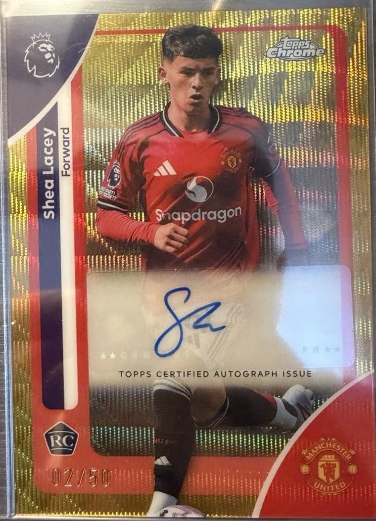 Shea Lacey [Gold Wave Refractor] #CA-SL