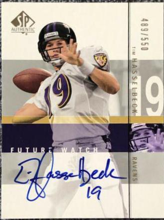 Tim Hasselbeck [Autograph] #147