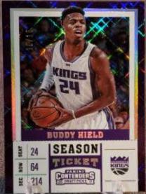 Buddy Hield Purple Jersey Diamond