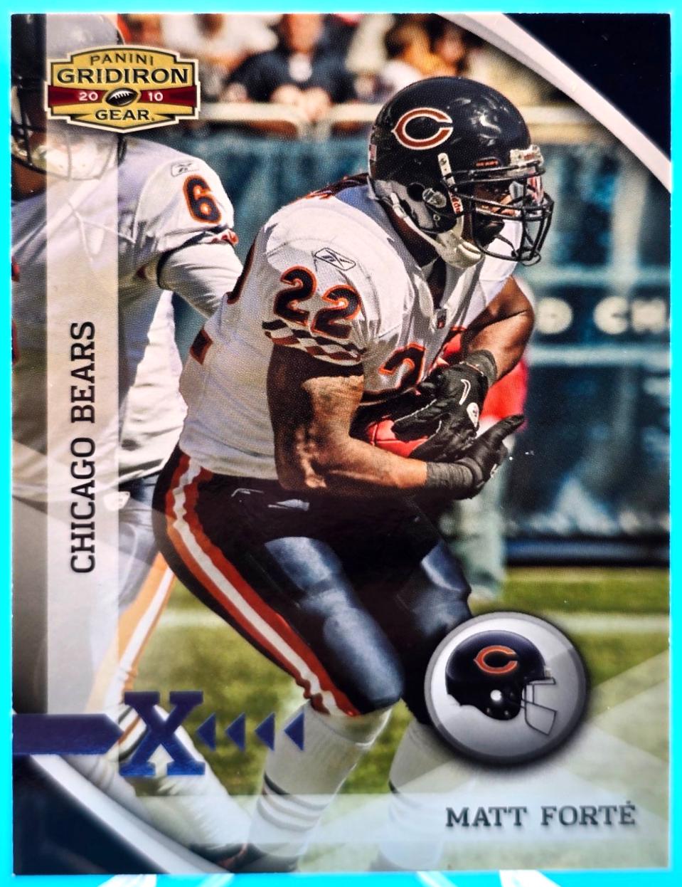 Matt Forte #28 2010 Panini Gridiron Gear Football