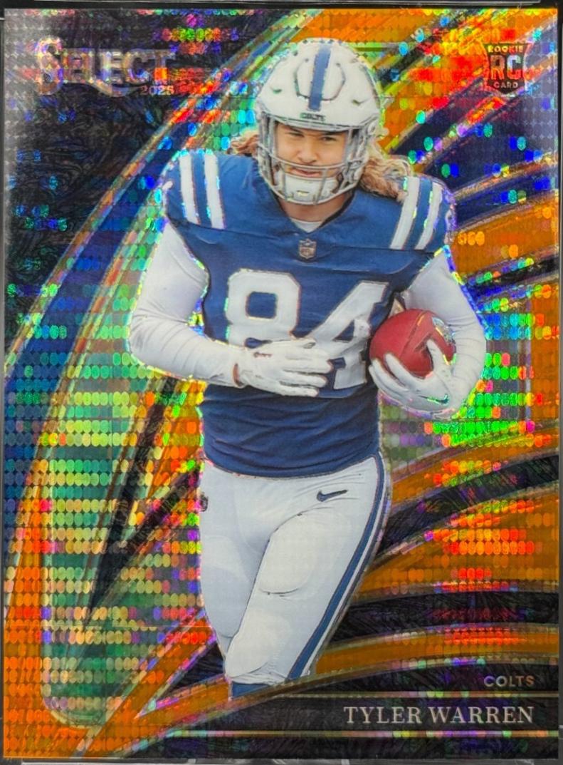 Tyler Warren [Neon Orange Pulsar Prizm] #233 Prices | 2025 Panini