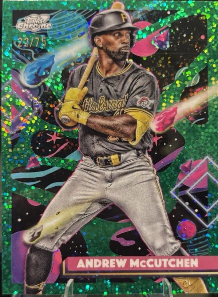 Andrew McCutchen [Green Space Dust Refractor] #117