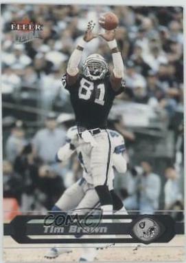 Tim Brown #100 2002 Ultra Football