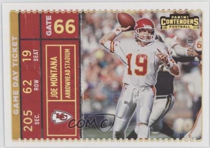 Joe Montana [Gold] #GDT-JMO