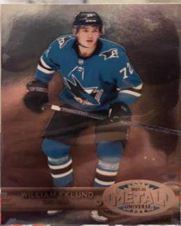 William Eklund #R-9 Hockey Cards 2021 Skybox Metal Universe 1997-98 Retro Rookies
