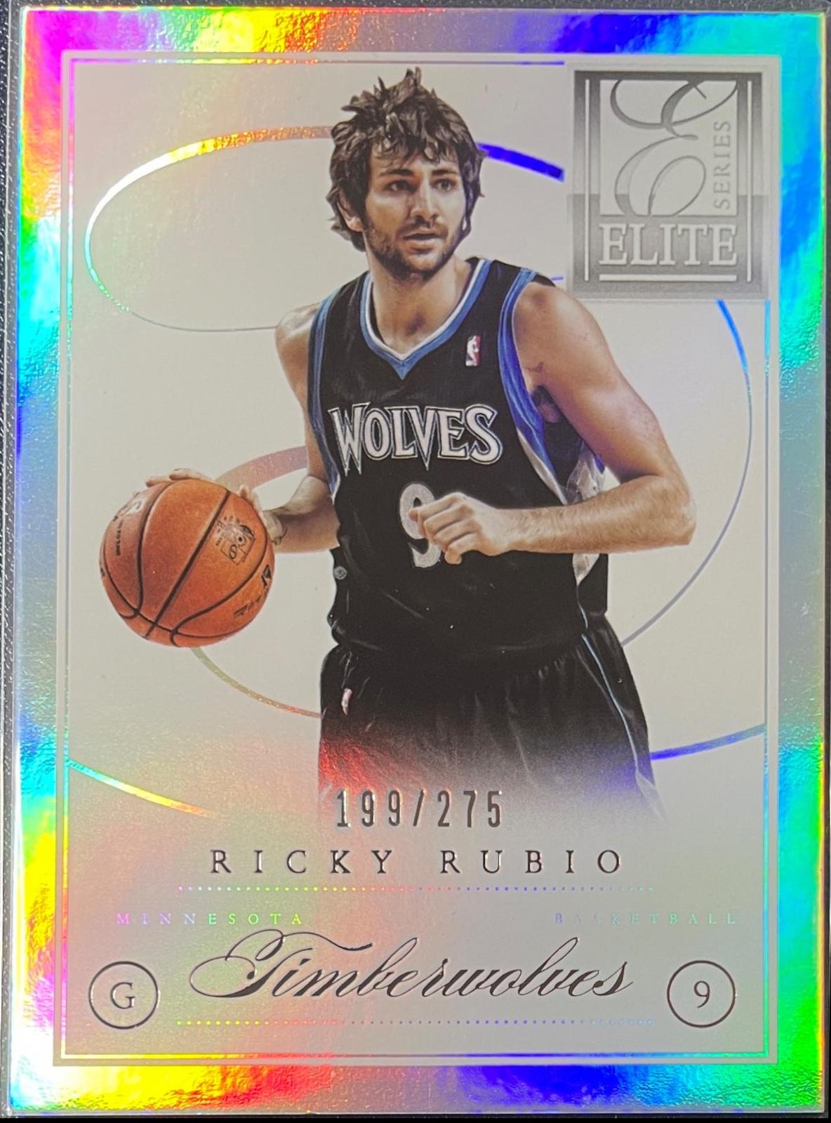 Ricky Rubio #87 2012-13 Panini Elite Series Basketball