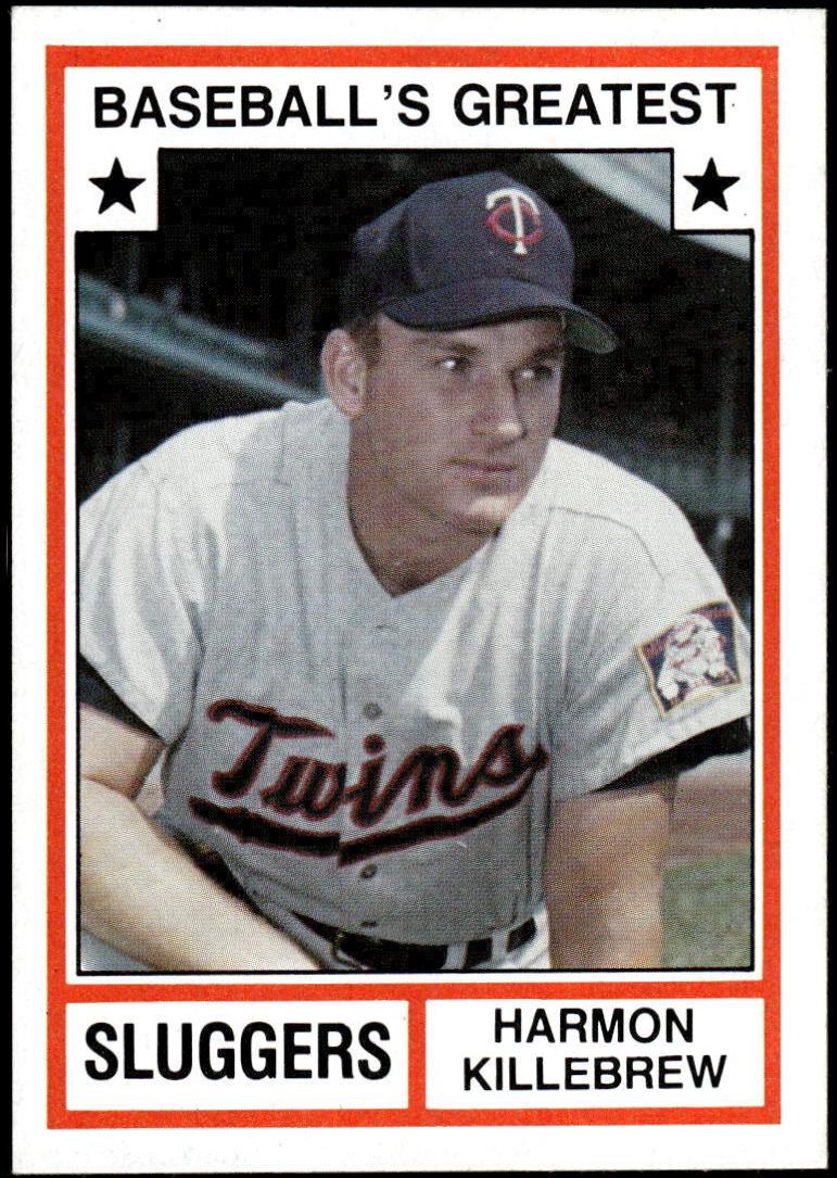 Harmon Killebrew #1 1982 Tcma Greatest Sluggers Baseball
