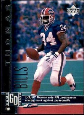 Thurman Thomas #78 1997 Upper Deck Football