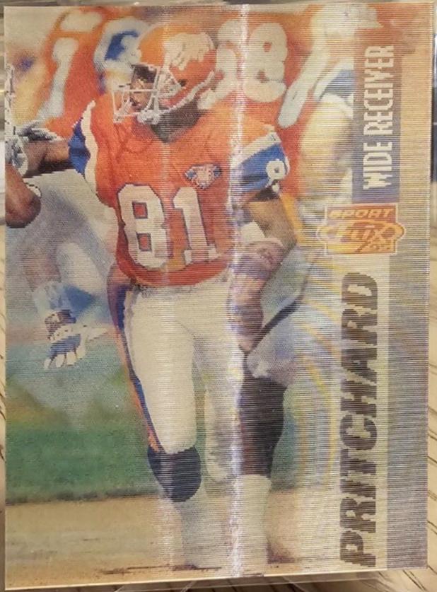 Mike Pritchard #12 1995 Sportflix Football