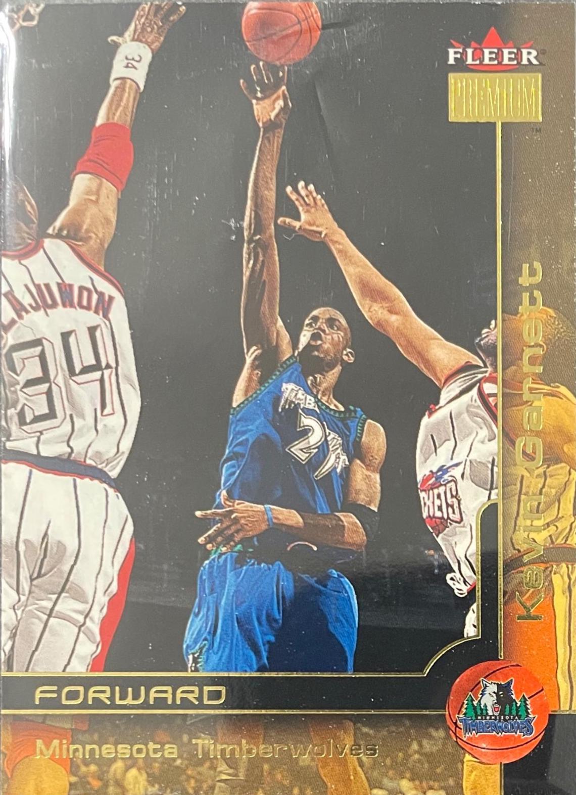 Kevin Garnett #46 Basketball Cards 2000 Fleer Premium