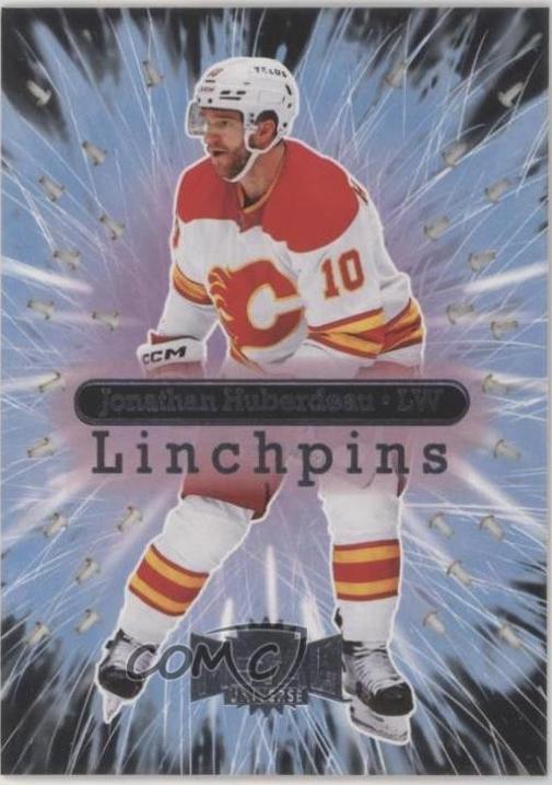 Jonathan Huberdeau #10LP 2022 Skybox Metal Universe Linchpins Hockey